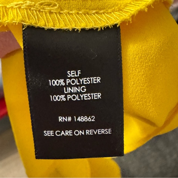 Torrid Yellow Double Layer Chiffon Cami – Size 00 (Equivalent to Large 10/12) - Picture 8 of 10